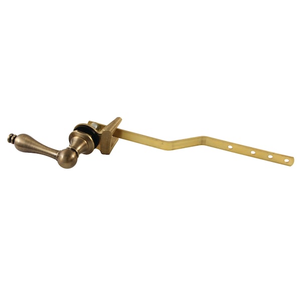 KTAL3 Victorian Toilet Tank Lever, Antique Brass